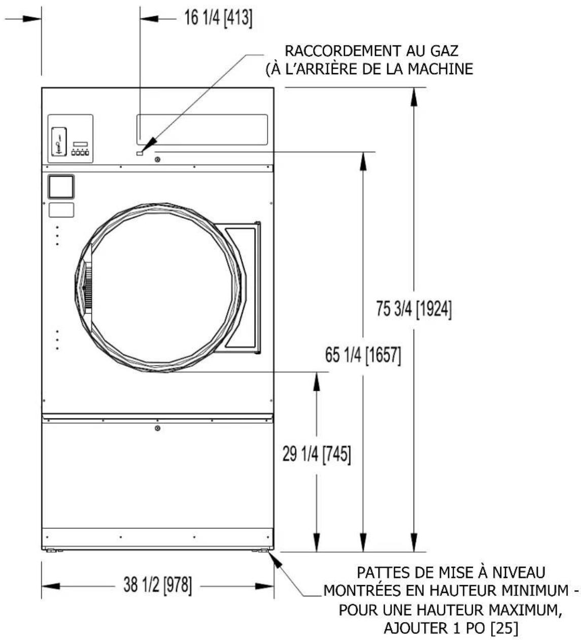 Dexter Laundry T120 - Chromatiques électriques - 230/50/1 - 6
