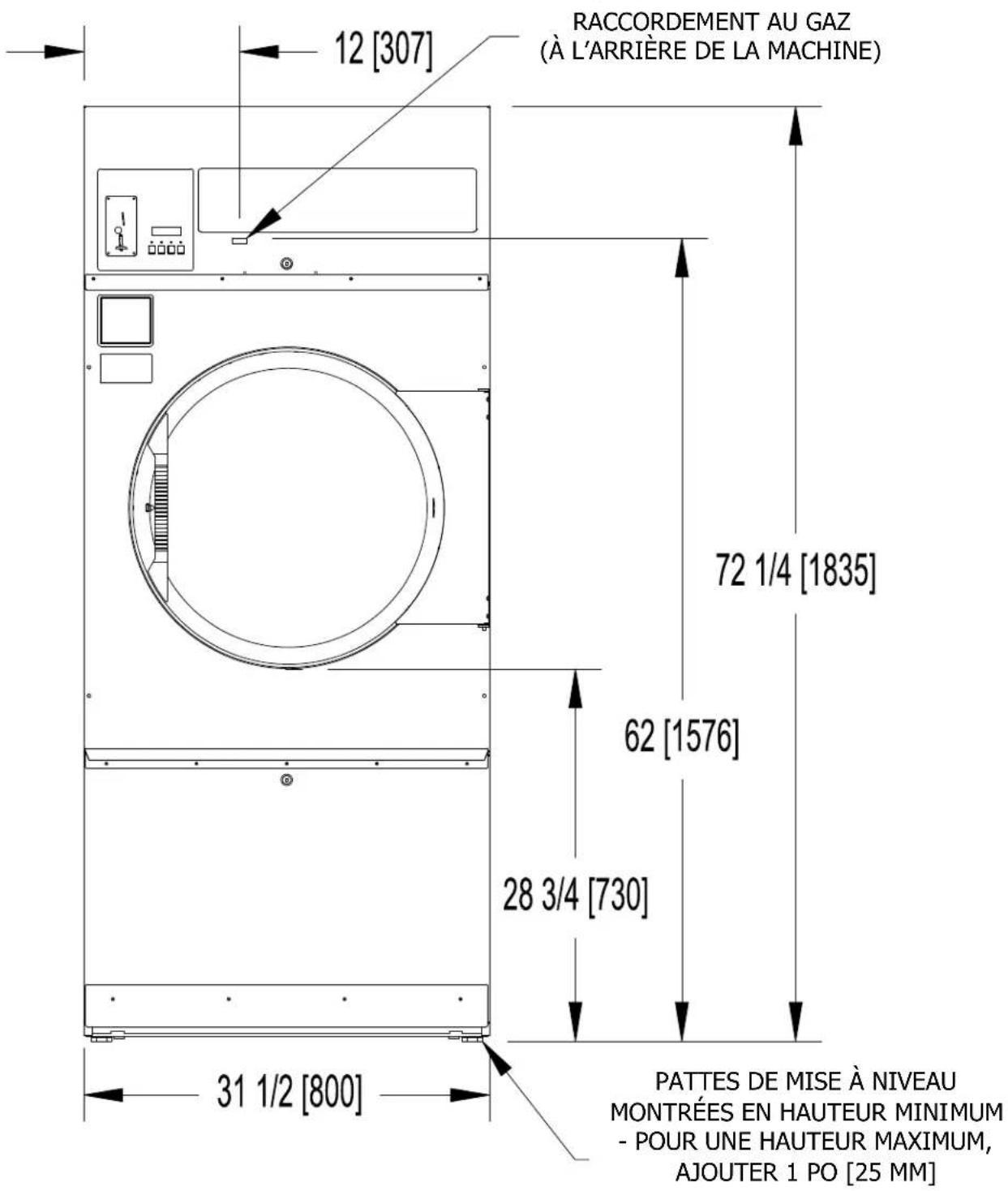 Dexter Laundry T80 - Chromatistiques électriques - 230/50/1 - 1
