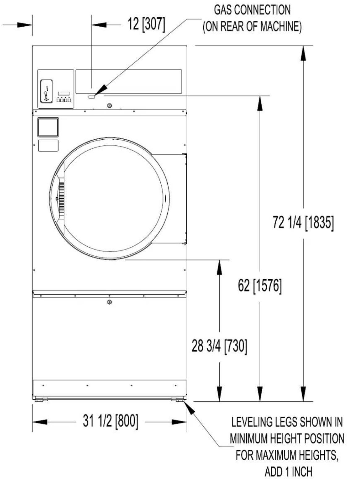Dexter Laundry T50 - SPECIFICATIONS - 1