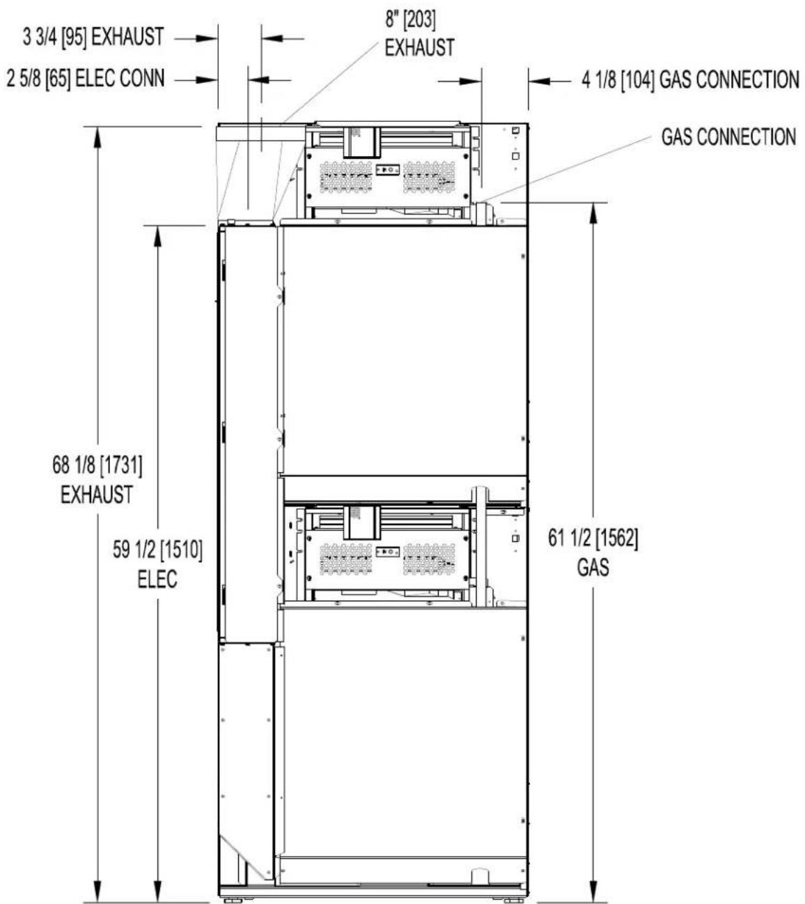 Dexter Laundry T50x2 - Electrical Specifications - 230/50/1 - 3