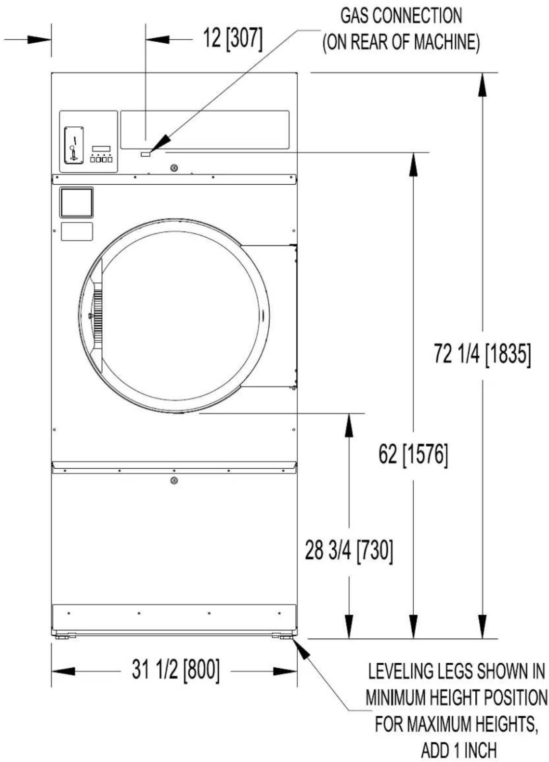Dexter Laundry T30 - SPECIFICATIONS - 1