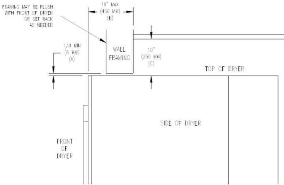 Dexter Laundry T20x2 - DRYER INSTALLATION - 1