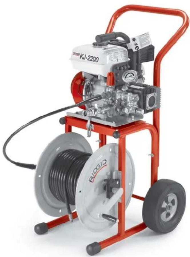RIDGID KJ3100 - KJ-2200/KJ-3100 Water Jetting Machines - 2
