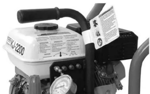 RIDGID KJ3100 - Avertissement - 1
