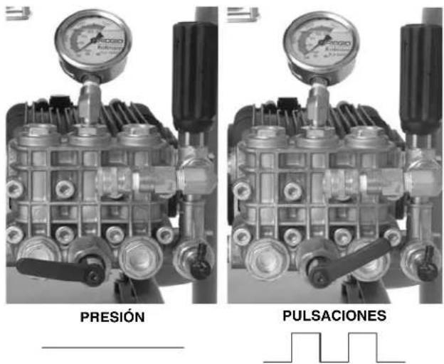 RIDGID KJ3100 - Empleo de la modalidad "Pulsaciones" - 1