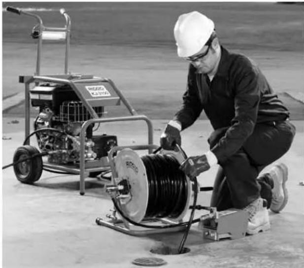 RIDGID KJ3100 - Limpiadora de alta presión Presión de servicio - 1