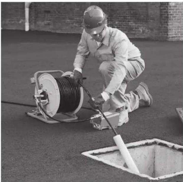 RIDGID KJ2200 - Príprava odtoku - 1