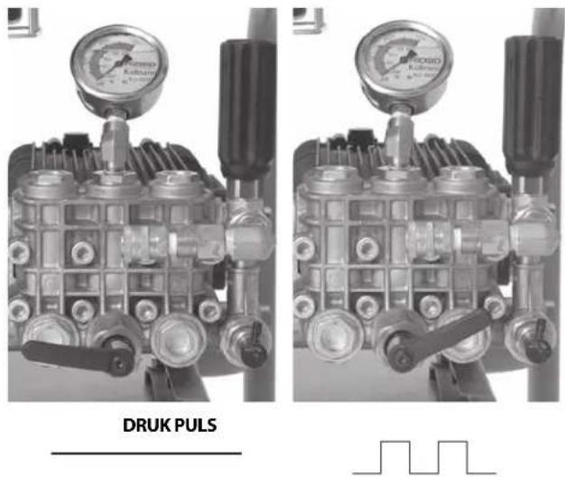 RIDGID KJ2200 - Gebruik van de pulsmodus - 1