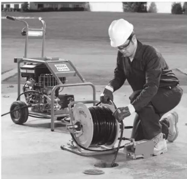 RIDGID KJ2200 - Høytrykksspyler Driftstrykk, PSI / bar - 1