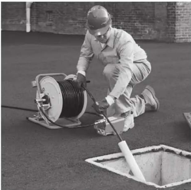 RIDGID KJ2200 - Viemärin valmistelu - 1