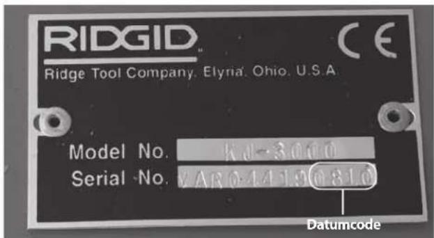 RIDGID KJ2200 - Beschreibung - 3