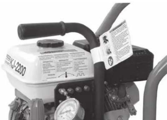 RIDGID KJ2200 - Kontroll före användning - 3