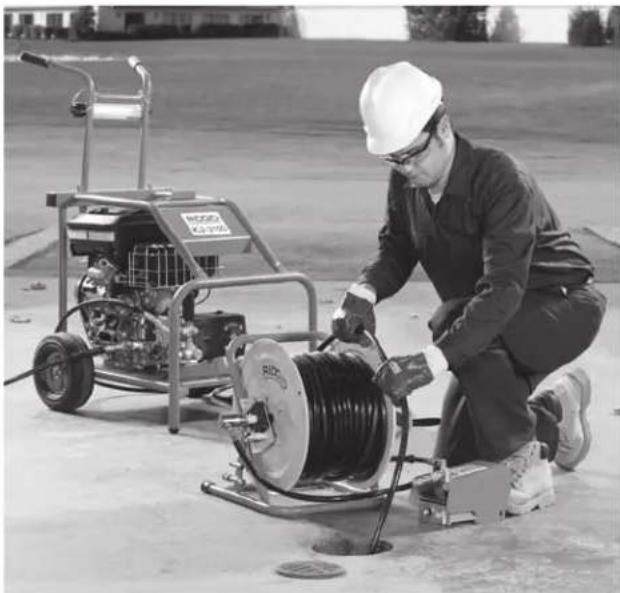 RIDGID KJ2200 - Painehuuhtelulaite Paine, PSI / bar - 1