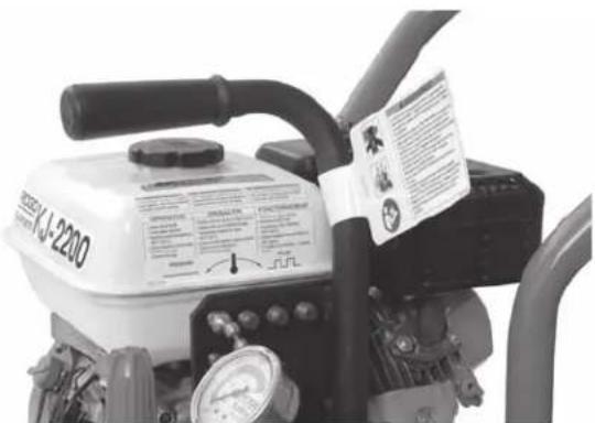 RIDGID KJ2200 - Kontrolle vor dem Betrieb - 3