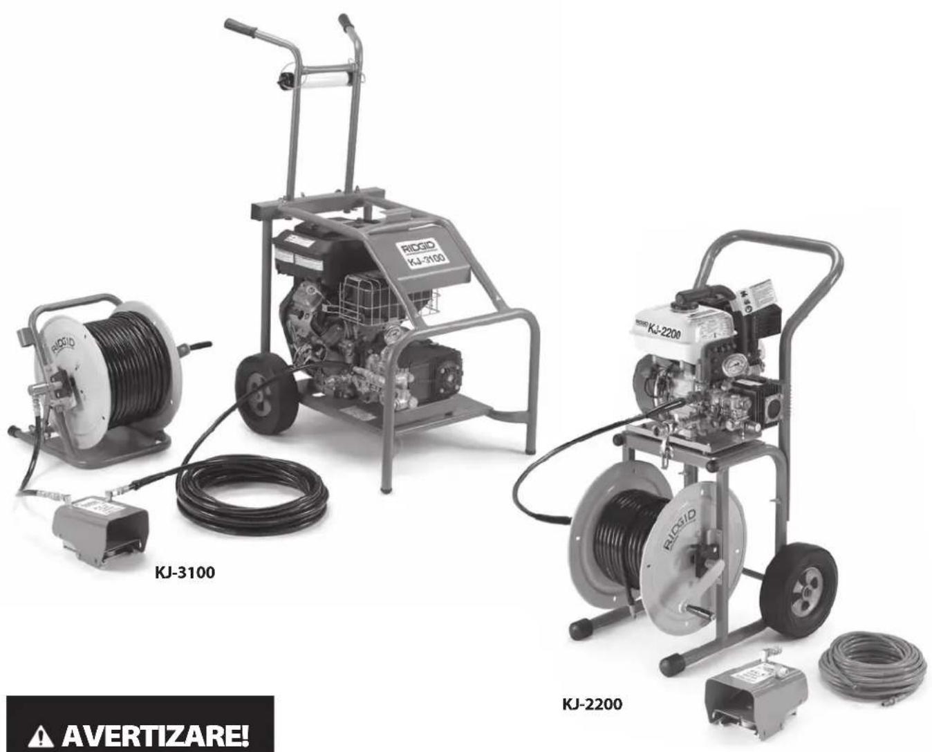 RIDGID KJ2200 - KJ-2200/KJ-3100 - 1