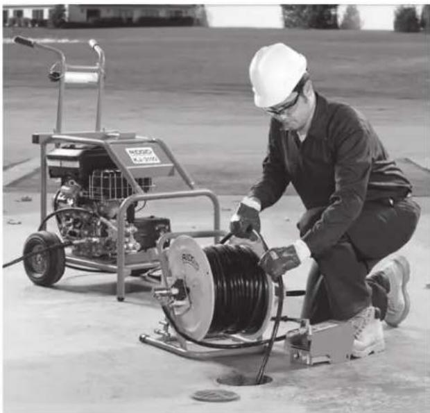 RIDGID KJ2200 - Maşina cu jet Presiune nominală, PSI / bar - 1