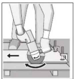 BOSCH GWS 7100 E Professional - Metala griesana - 1
