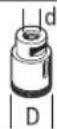 BOSCH GWS 7100 E Professional - Utiles abrasivos admisibles - 1