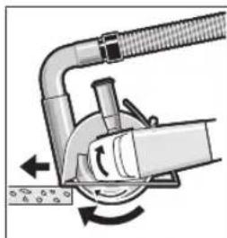 BOSCH GWS 7100 E Professional - Pra3aHe Ha KaMbK - 1