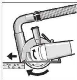 BOSCH GWS 7100 E Professional - Rezanje kameda - 1