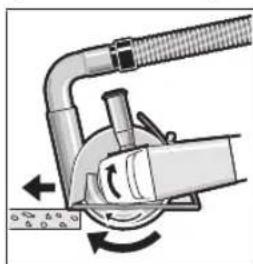 BOSCH GWS 7100 E Professional - Taglio nella pietra - 1