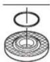 BOSCH GWS 2200 P Professional - Disc de slefuire/taiere - 1