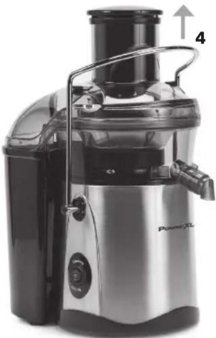 PowerXL SelfCleaning Juicer Plus SHL90SC - Avant la première utilisation - 2