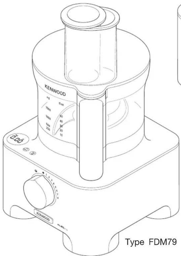 KENWOOD MultiPro Classic FDM791BA - 1
