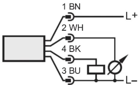 IFM TR2439 - Exemples de circuits pour raccordement de TR2439 - 1