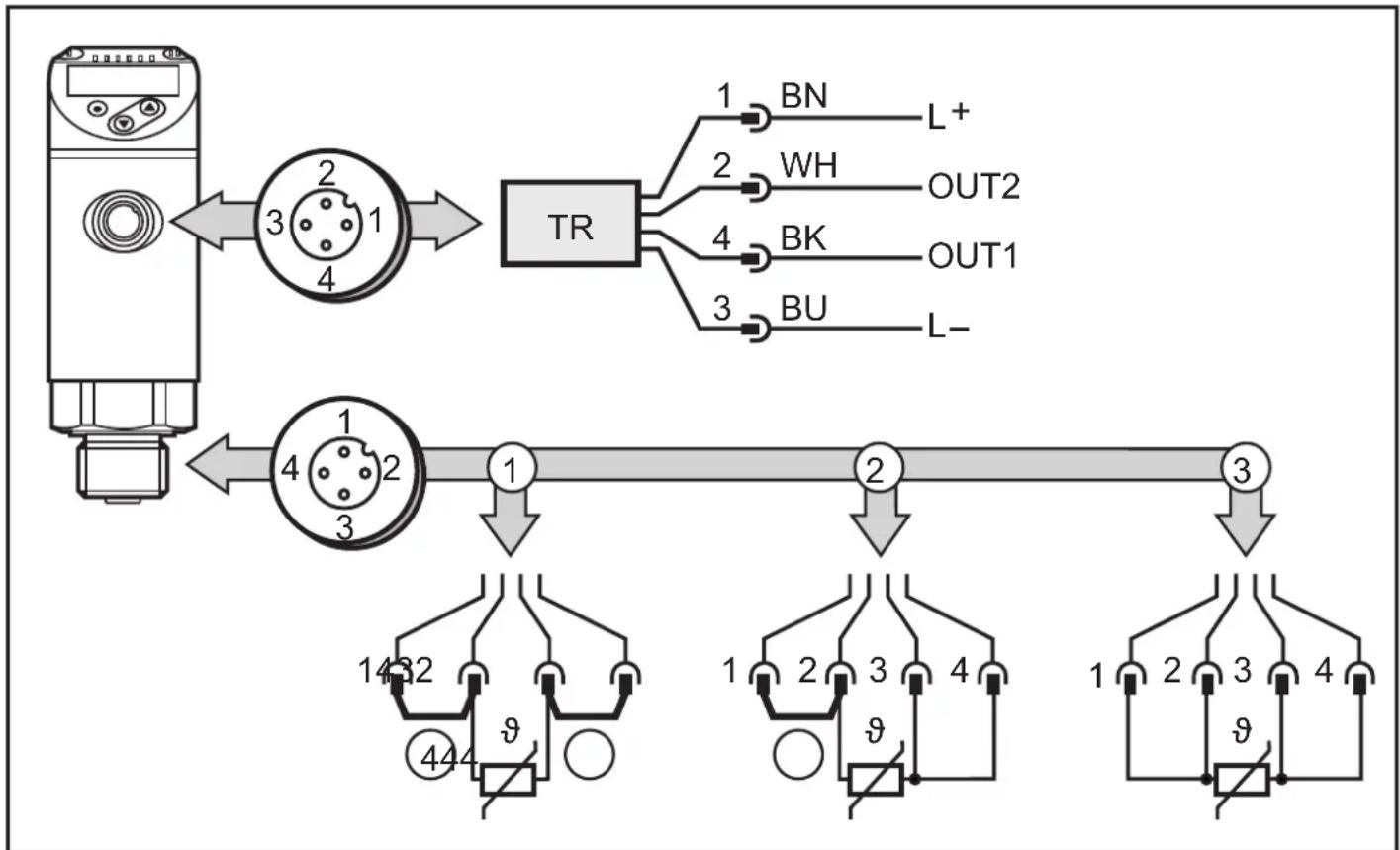 IFM TR7439 - Raccordement électrique - 2