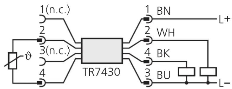 IFM TR7430 - Electrical connection - 2