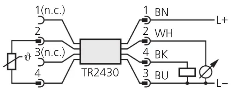 IFM TR2430 - Electrical connection - 2