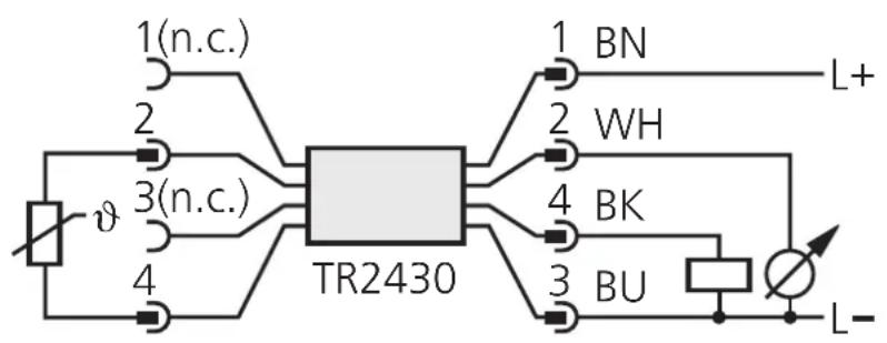 IFM TR2430 - Raccordement électrique - 2