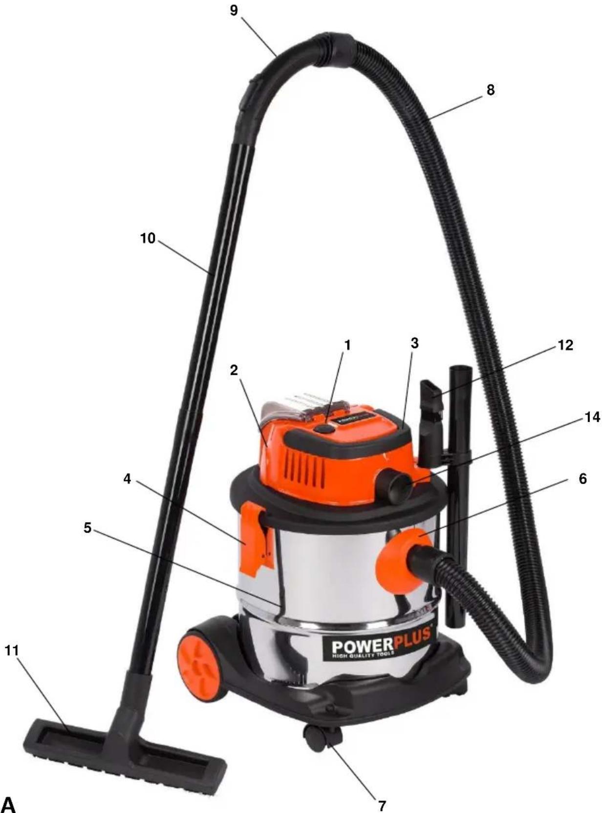 PowerPlus POWDP6040 - 1