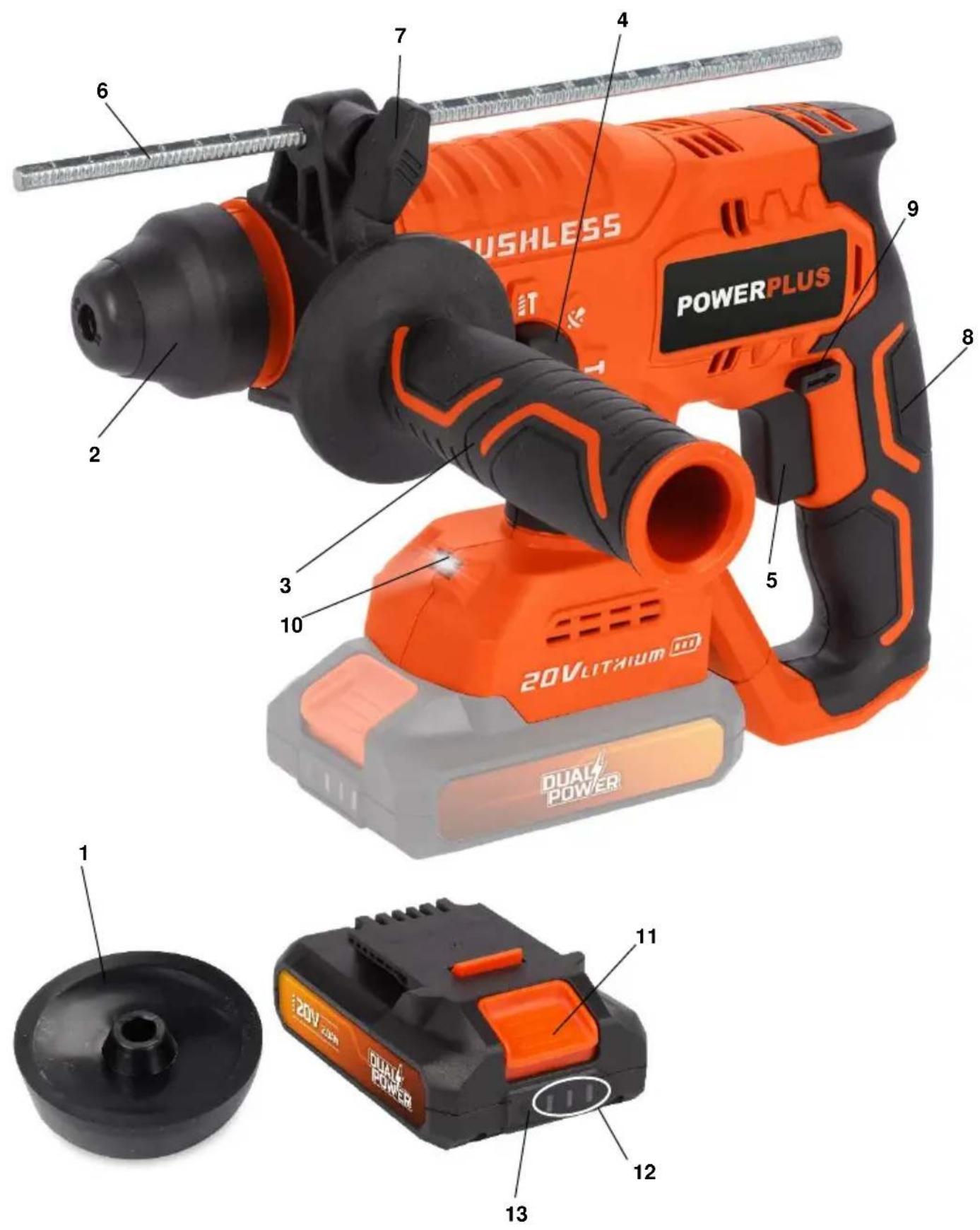 PowerPlus POWDP15630 - 1
