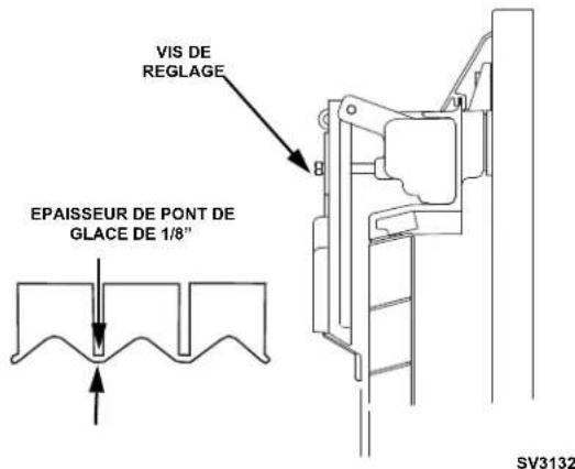 Manitowoc QuietQube S3070C - Contrôle de l'épaisseur des glaçons - 1