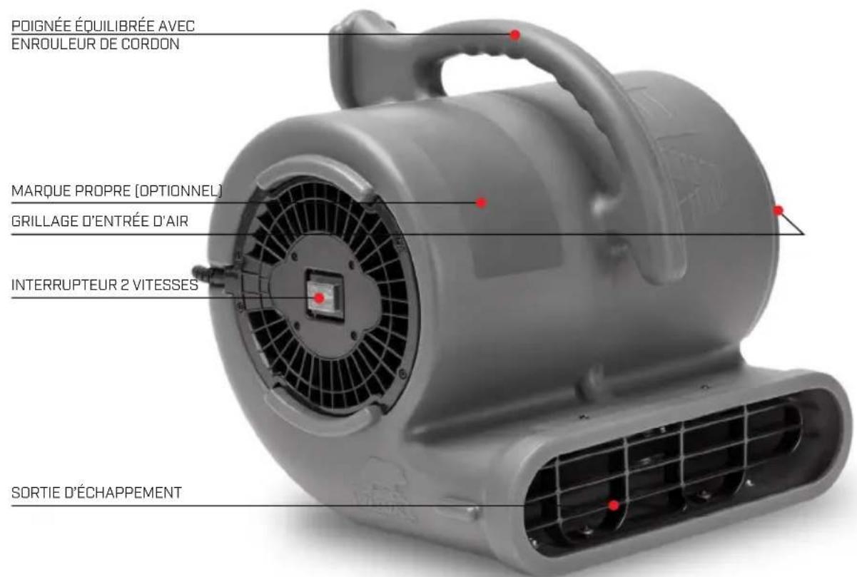 B-Air Vent VP50 - Fonctionnalités du produit - 1