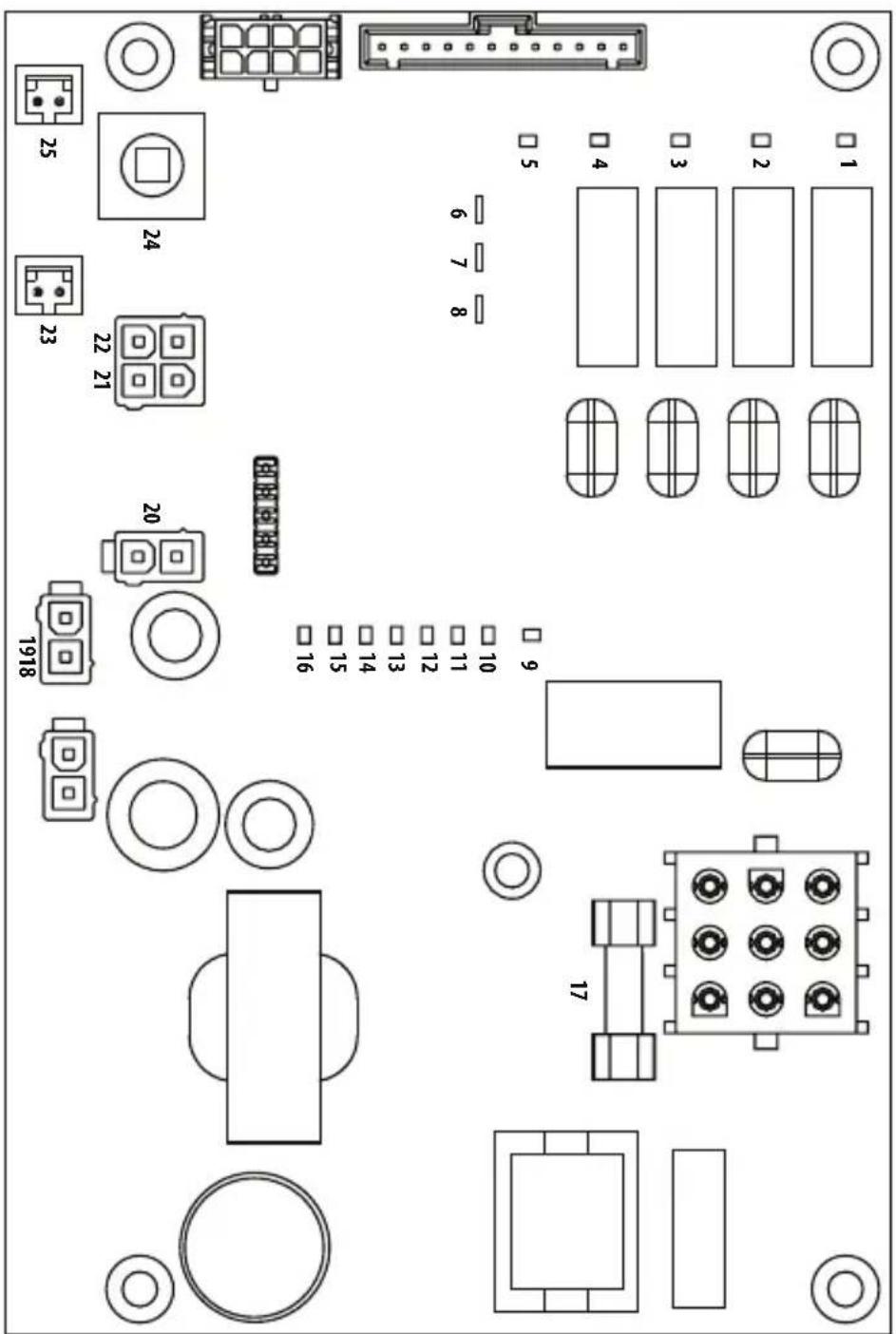 Manitowoc NEO 140190 - Modèles UF de CARTE de commande électronique - 1