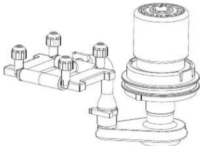 Manitowoc CrystalCraft Premier USE0050 - BARRE De pulverisation, POMPE à eau et TUYAU - 1
