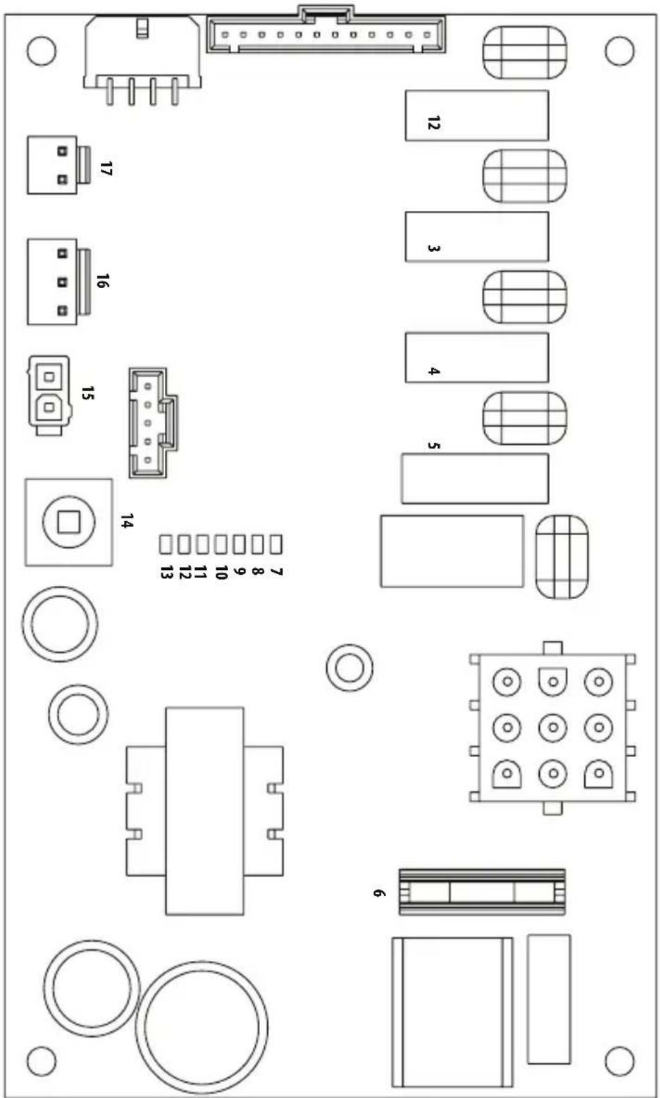 Manitowoc NEO 6580 - Modèles u de carte de commande électronique avec borne de thermistance J4 - 1