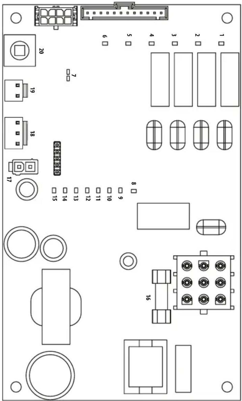 Manitowoc NEO 6580 - Modèles UF de carte de commande électronique - 1