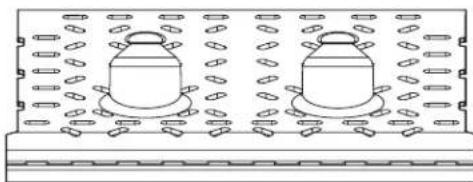 Manitowoc UCP0050A - Glissoire a glaçons - 1
