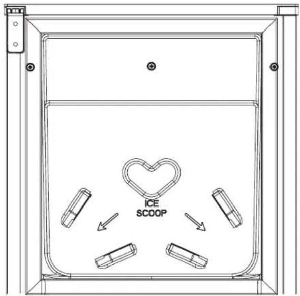 Manitowoc UCP0050A - REVERSING DOOR SWING - 1
