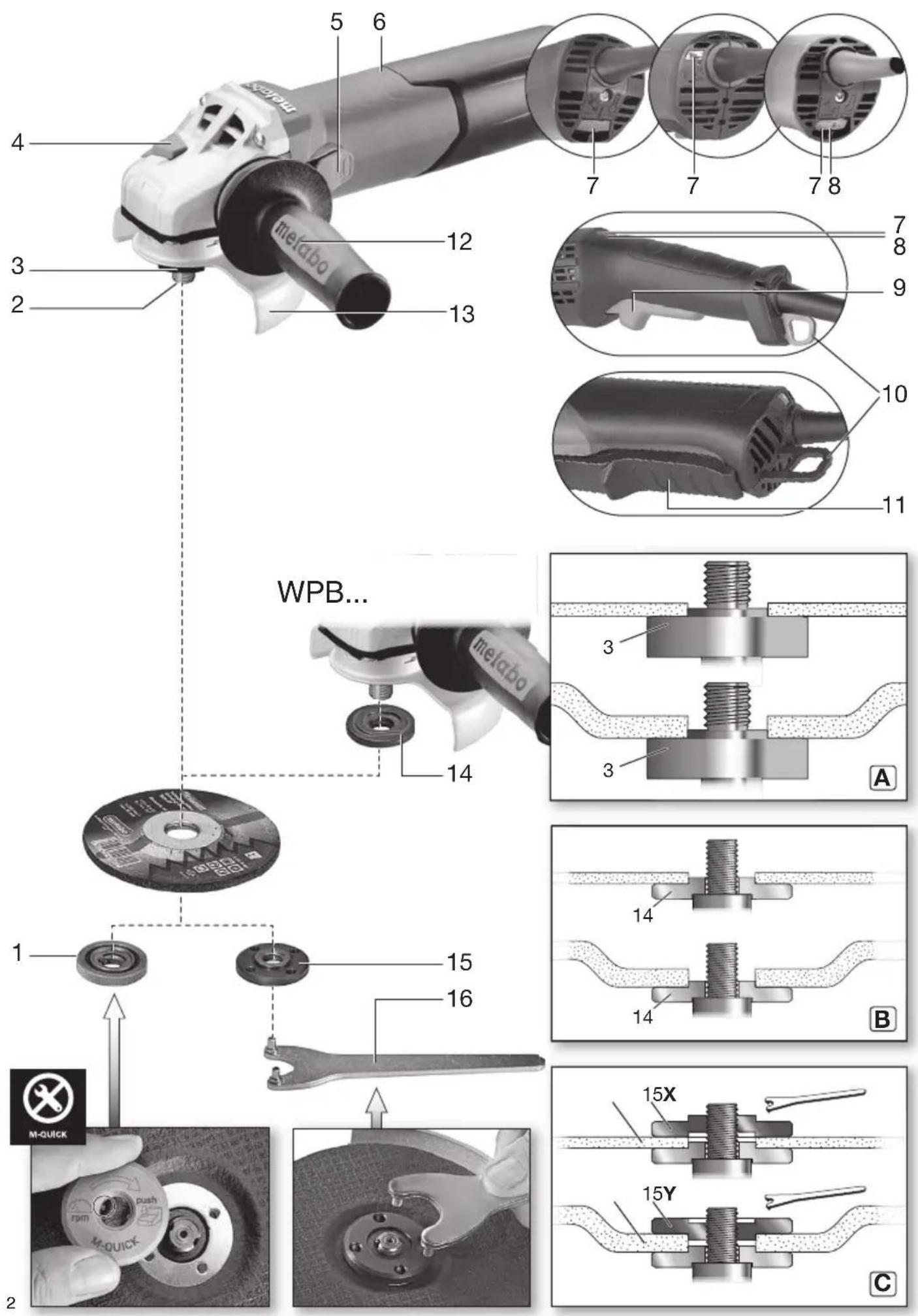 METABO WEA 19180 Quick RT - 1
