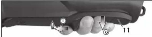 METABO WEA 19180 Quick RT - Tolókapcsolóval ellatott gép: - 2