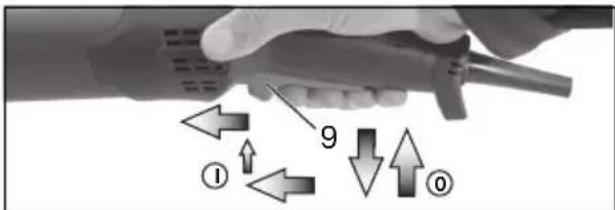 METABO WEA 19180 Quick RT - Machines met de aanduiding W...RT: Continue inschakeling (afhankelijk van deuitvoering) - 1