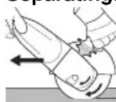 METABO WP 2200180 - Separating: - 1