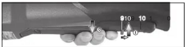 METABO WEV 17125 Quick RT - Machines met "Paddle-schakelaar" (met dodemansfunctie): - 1