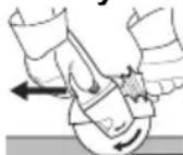 METABO WEV 17125 Quick RT - Abrazyvinis pjovimas: - 1