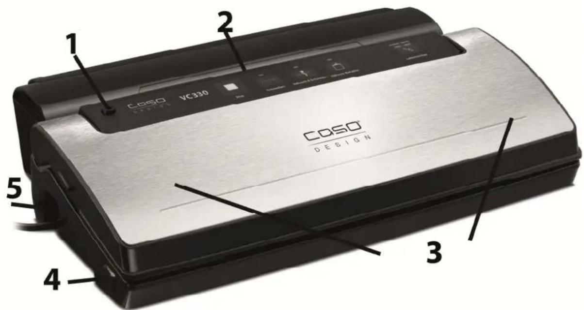 CASO VC 330 - Appliance diagram - 1